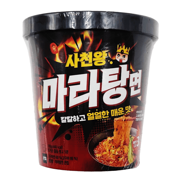 SACHEONWANG-SPICY-HOT-POT-CUP-NOODLE-3.52OZ-12-사천왕-마라탕면-큰컵