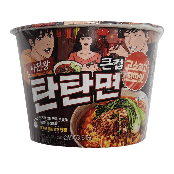 SACHEONWANG-INSTANT-DAN-DAN-NOODLE-4.93OZ-12-사천왕-탄탄면-큰컵