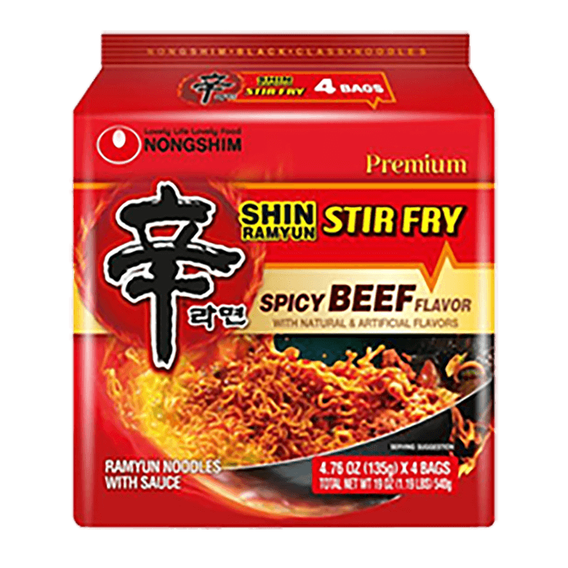 NONGSHIM-SHIN-RAMEN-STIR-FRY-4.62OZ-131G--4-PACKS-8-농심-신라면-볶음면-4팩