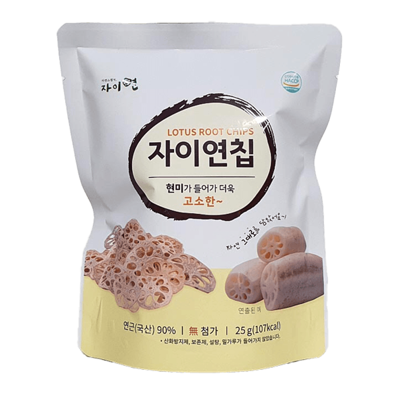 JAIYEON LOTUS ROOT CHIPS 0.88 OZ (25G) - H Mart