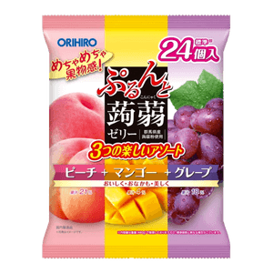 Aguri Konjac Jelly Mix (Mango,muscat,mikan) 10.15 Oz(288g)