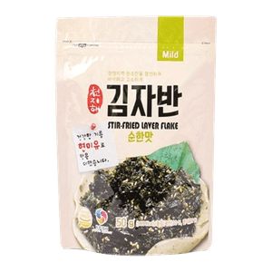 CHUNJIHAE STIR-FRIED LAVER(GIM) FLAKE 1.76 OZ (50G)