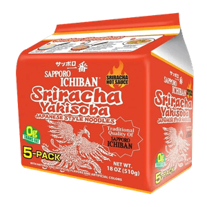 Ichiban Sriracha Yakisoba 3.6oz(102g) 5 Packs