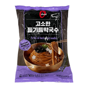 O'Food Perilla Oil Buckwheat Noodle 8.5 Oz(241g)