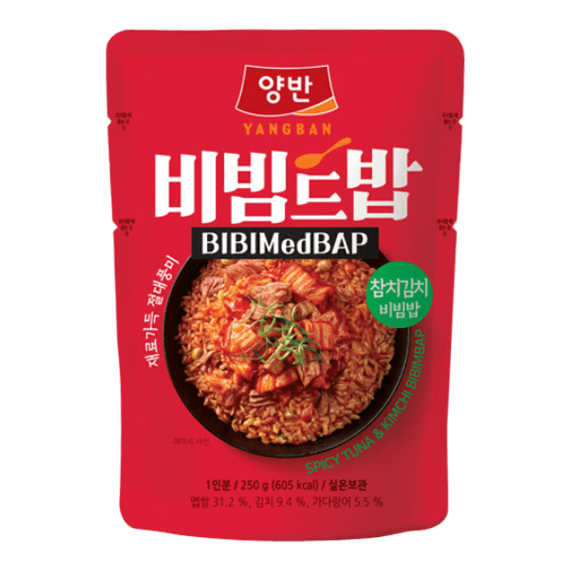 Yangban Bibimedbap Tuna Kimchi Bibimbap 8.82 Oz(250g) - H Mart