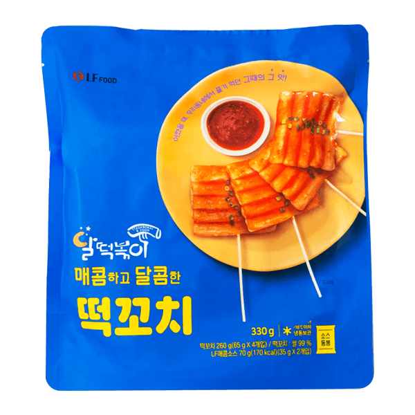 Sweet&spicy Rice Cake Skewer 11.64oz(330g) - H Mart