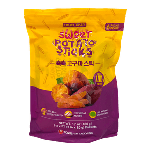 Sweet Potato Sticks 2.82oz(80g) X 6 Packets