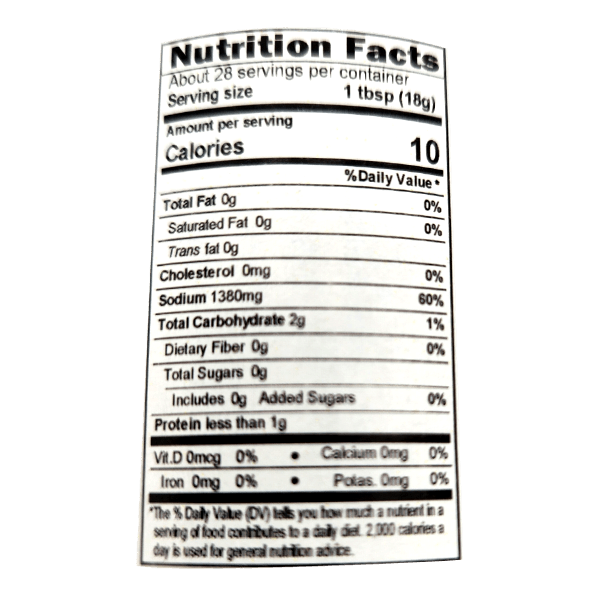 ingredients