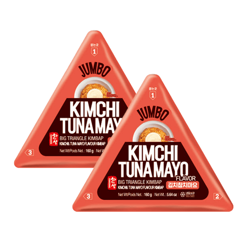 KIMOTO デジグラフTH #300 297mm×420mm 100枚入1箱 Jumbo Kimchi Tuna Mayo Flavor Big Triangle Kimbap 5.64 Oz (160g) X
