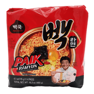 Paik Ramyun 4.1 oz(115g) x 4 Packs