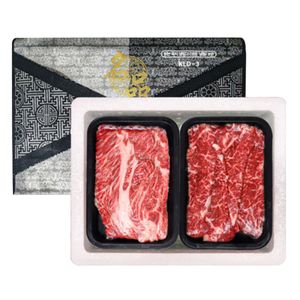 1++ 구이용 선물세트 1kg (등심500g+채끝500g)