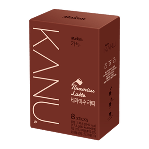 Maxim Kanu Tiramisu Latte 8 Sticks 4.88 OZ (138.4G)