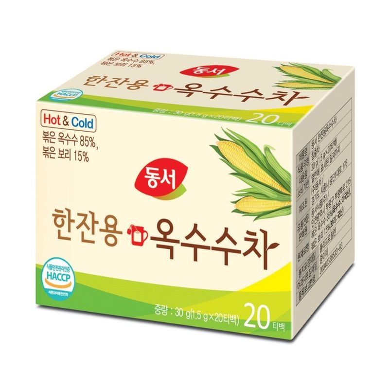 DONGSUH-CORN-TEA-FOR-SINGLE-SERVING-20-TEA-BAGS-1.06-OZ--30G--18-동서-한잔용-옥수수차-20-티백