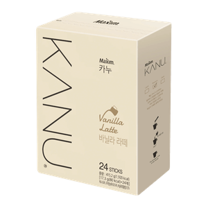 Maxim Kanu Vanilla Latte 24 Sticks 14.65 Oz (415.2g)