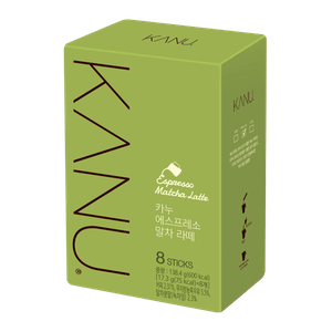 Maxim Kanu Espresso Matcha Latte 8 Sticks 4.88 Oz (138.4g)