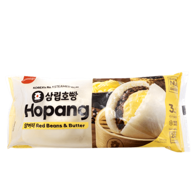 リール red bean bun Red Beans & Butter Steamed Bun 9oz(255g) - H Mart