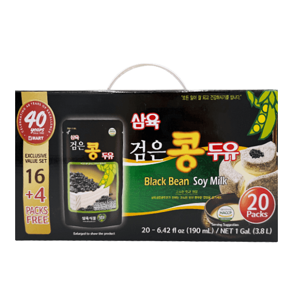 SAHMYOOK-SOYMILK-WITH-BLACK-BEAN-PACK-6.42-FL-OZ--190ML--20-3-삼육-검은콩두유-40주년-