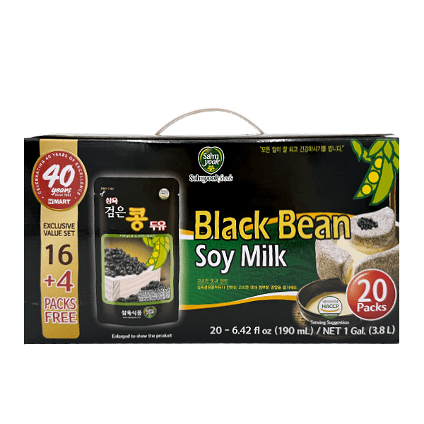 SAHMYOOK-SOYMILK-WITH-BLACK-BEAN-PACK-6.42-FL-OZ--190ML--20-3-삼육-검은콩두유-40주년-