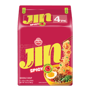 Jin Ramen Multi (Bundle) Hot 4.23 Oz (120g)