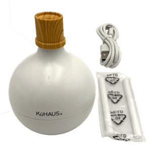 Bulb Shaped Personal Humidifier(White) 10.14 Fl Oz (300ml)