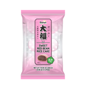 Daifdaifuku Mochi 6pc (Pink) 10.58oz(300g)
