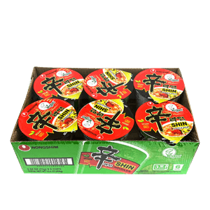 Shin Vegan Cup 2.64 Oz (75g)  X 6Pack