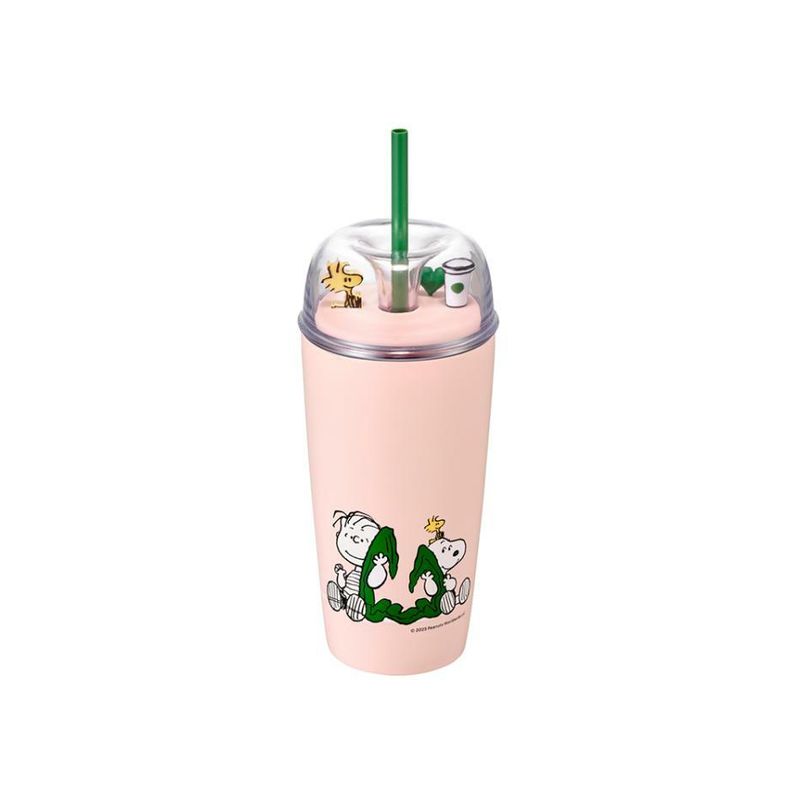 韓国スタバ★[Snoopy MD] SS Peanuts Jello Coldcup 473ml H Mart