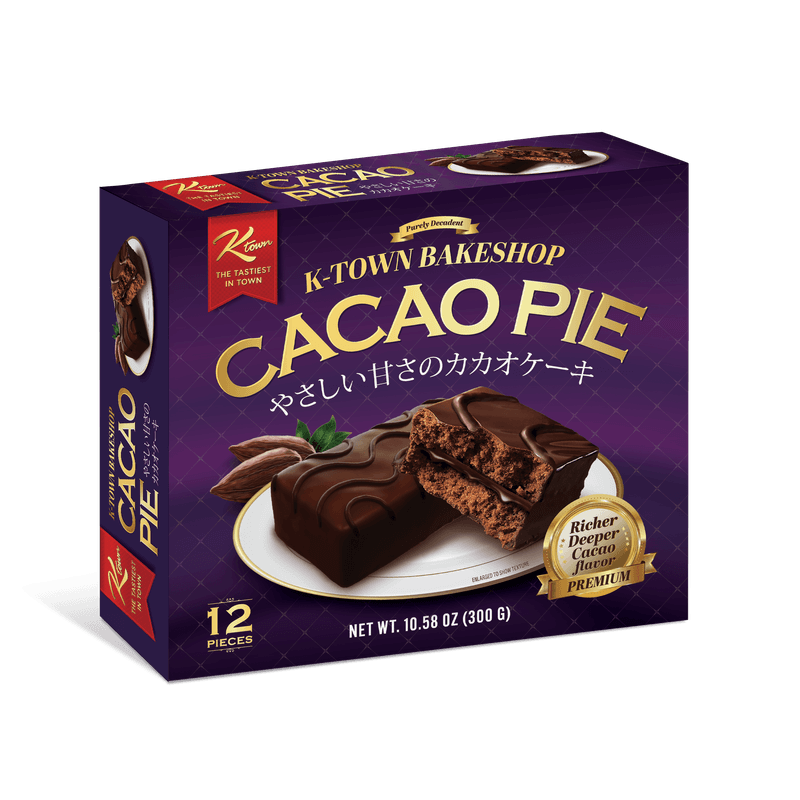 Ktown-Bakeshop-Cacao-Pie-10.58-Oz--300g--X-12Pack