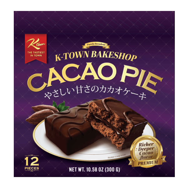 Ktown-Bakeshop-Cacao-Pie-10.58-Oz--300g--X-12Pack