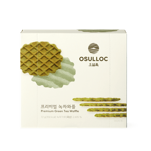 Premium Green Tea Waffle Net Wt. 2.53 Oz (72g)