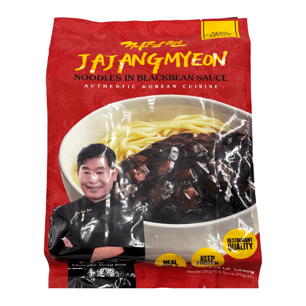 Jajangmyeon Noodles In Black Bean Sauce Net Wt. 37 OZ (1.04kg) - H