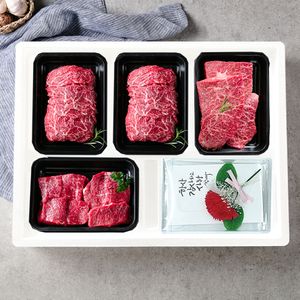 1+등급이상 사랑세트4호 (등심400g+불고기400g+국거리400g+장조림400g+카네이션)