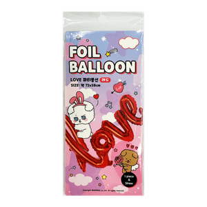 Love Foil Balloon Red
