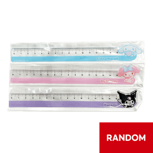 Character Face Ruler 5.9in (15cm) (Random)