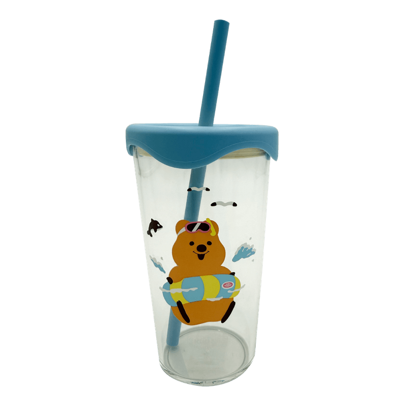 Quokka-Plastic-Tumbler-Brown