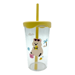 Quokka Plastic Tumbler Cream