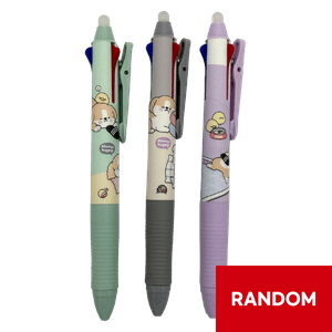 Erasable 3-color Multi-pen (Random)