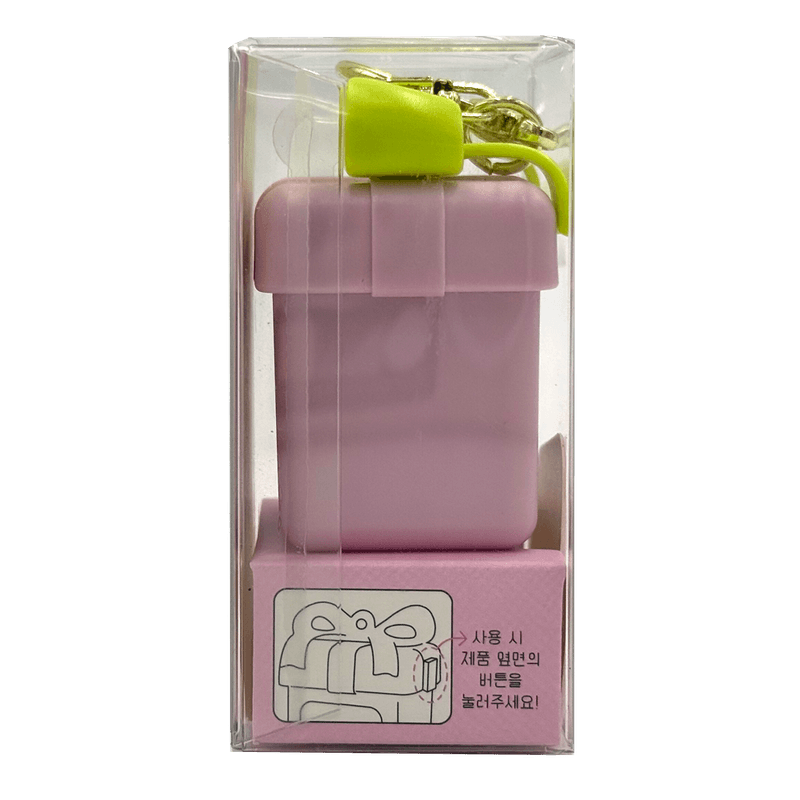 Secret-Bear-Mirror-Keyring-Pink