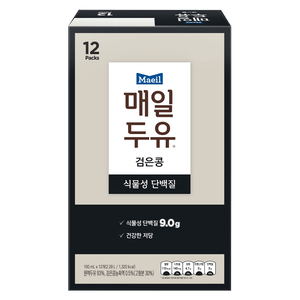Black Bean Flavored Soymilk 12 Packs 76.8 fl.oz(2.28L)