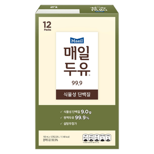 Soy Milk 99.9 6.7 fl.oz(190g) 12 Packs