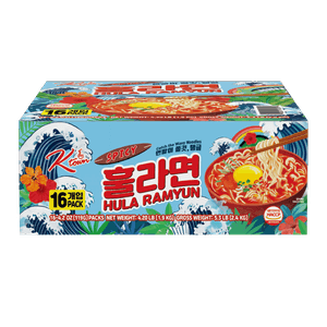 Hula Ramyun 4.16 Oz (118g) X 16 Pack
