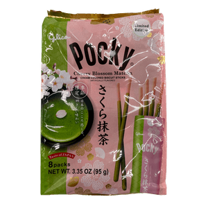 Pocky Cherry Blossom Matcha 3.35oz(95g)