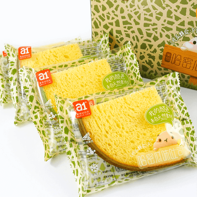 Stuffed-Cantaloupe-Flavoured-Toast-6.63-Oz--188g--夾餡哈密瓜口味吐司