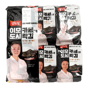 Imokase First Dosirak Seasoned Seaweed 0.14 Oz (4g) X 12 Packs
