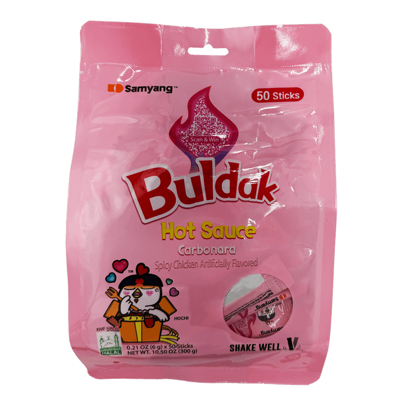 Buldak-Carbonara-Sauce-Stick-50pk-10.5-Oz--300g--X-50Packs