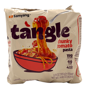 Tangle Chunky Tomato Pasta 3.7 Oz (105g) X 4Packs