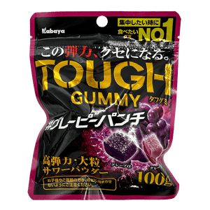 Tough Gummy Grape Punch 3.52 Oz (100g)