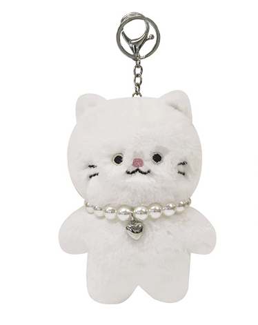 Kkukkyi-Keyring-In-The-Classic--White-