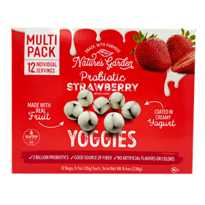 Probiotic Strawberry Yoggies 0.7 Oz (20g) X 12 Packs
