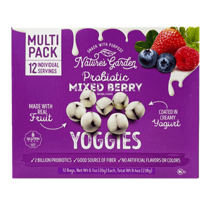 Probiotic Mixed Berry Yoggies 0.7 Oz (20g) X 12 Packs